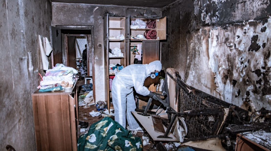 apartment areas need to clean