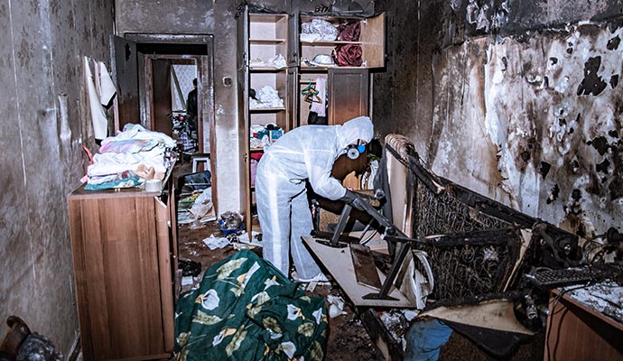 professional fire restoration