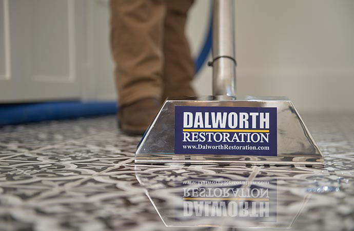 Flood damage restoration
