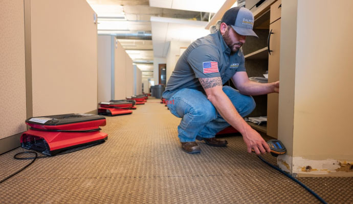 Professional mold remediation