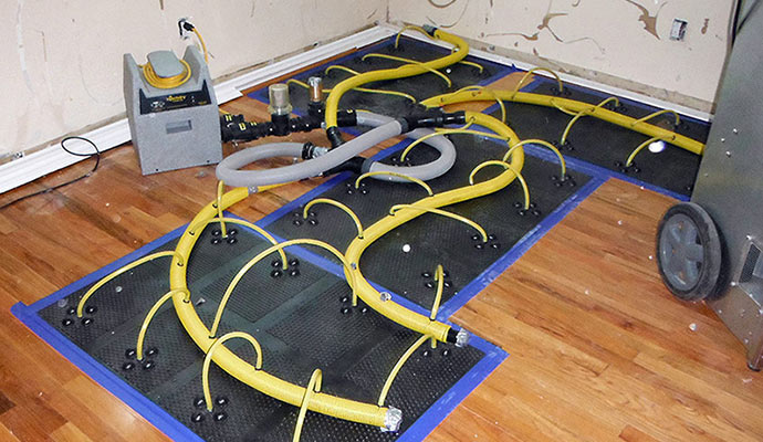 Floor Water Damage Restoration in Dallas-Fort Worth