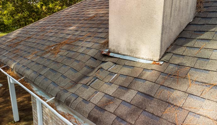 Roof Leak Water Damage Restoration in DFW